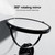 Wall Mounted Makeup Mirror 3X Magnification 360 Degrees Swivel Extendable Foldable Arm Bathroom Mirror 8 Inches Double-Sided Vanity Mirror