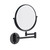 Wall Mounted Makeup Mirror 3X Magnification 360 Degrees Swivel Extendable Foldable Arm Bathroom Mirror 8 Inches Double-Sided Vanity Mirror