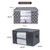 [通拓商品]6PCS Large Foldable Laundry Storage Bag Organizer with Handles Zipper & Transparent visual Window Design