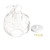 Metal Globe Pendant Ceiling Lamp Industrial Style Vintage Home Decoration for Art Cafe Bedroom Bar Counter White