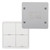 Wireless Scene Switch Intelligent 4‑Way Panel Wall Switch Mobile Phone APP Control for ZigBee