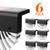 LED Solar Wall Light Warm White Decorative Lamp for Outdoor Courtyard Step Fence Shell Shape 1PC