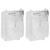 2Pcs Garden Greenhouse Vegetables Trees Flowers Plant Protective Netting Bags 1.2x1.4m