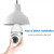 TUYA   Home Dual-Band 2.4G&5G WiFi Wireless Light Bulb Security Camera Outdoor, 360° 1080P Smart Light Bulb Camera Security Camera, E27 Socket Lightbulb Camera, Panoramic Camera CCTV Monitor,PTZ Bulb Camera
