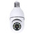 TUYA   Home Dual-Band 2.4G&5G WiFi Wireless Light Bulb Security Camera Outdoor, 360° 1080P Smart Light Bulb Camera Security Camera, E27 Socket Lightbulb Camera, Panoramic Camera CCTV Monitor,PTZ Bulb Camera