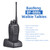 Aoresac Baofeng BF-888s Walkie Talkies 2 Packs Waterproof Rechargeable Long Range Two-Way Radios with Earpieces Portable Handheld Transceiver with Flashlight High Gain Antenna Li-ion Battery