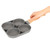 4‑Hole Egg Frying Pot Pancake Pan with Wood Handle for Induction Cooker Kitchen Accessory