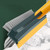 Floor Brush Two Sided Plastic Floor Brush Scrubber for Bathroom Tile Floors Garage Yellow Green