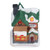 Resin Christmas Scene Village Houses Town with LED Light Battery Operate for Christmas Holiday Party Decoration