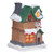 Resin Christmas Scene Village Houses Town with LED Light Battery Operate for Christmas Holiday Party Decoration