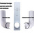 Universal Pipe Baffle Plastic Window Kit Plate Exhaust Fume Pipe Baffle