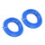 2PCS 4MM Trimmer Line Blue Nylon String Trimmer Line Lawn Mower Accessories for Husqvarna 5m / 16.4ft