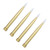 4Pcs Long LED Candles Light Battery Powered Electronic Long Candle Lamp for Christmas Holiday Wedding Birthday