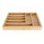 Kitchen Silverware Organizer Expandable for Drawers Utensil Storage Cutlery Tray Bambusoideae 9 Slots