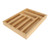 Kitchen Silverware Organizer Expandable for Drawers Utensil Storage Cutlery Tray Bambusoideae 9 Slots