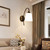 Wall Lamp Exquisite American Style Rust Resistance Wall Light for Living Room Bedroom Corridor Without Bulb Type 1