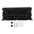 Toothbrush Holder Space Aluminum Rust Prevention Black Toothbrush Storage Rack for Bathroom