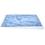 Curtain Double Hollow Breathable Filter Natural Straight Polyester Blackout Curtain for Bedroom Living Room SchoolroomBlue