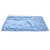 Curtain Double Hollow Breathable Filter Natural Straight Polyester Blackout Curtain for Bedroom Living Room SchoolroomBlue