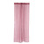 Sheer Window Curtain Bedroom Balcony Drape Curtain Window Treatment (Wine Red)