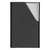 Business Card Holder Stainless Steel Innovative Name Card Case Organizer for Commercial UseBlack 007#