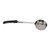 Sauce Spoon Pizza Multipurpose Food Grade Stainless Steel Spread Measuring Spoon for Kitchen Cooking Black 6oz (Holes Drain)