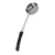 Sauce Spoon Pizza Multipurpose Food Grade Stainless Steel Spread Measuring Spoon for Kitchen Cooking Black 6oz (Holes Drain)