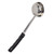 Sauce Spoon Pizza Multipurpose Food Grade Stainless Steel Spread Measuring Spoon for Kitchen Cooking Black 6oz (Holes Drain)