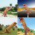 Decdeal Funny Adult Inflatable Dinosaur Trex Costume Suit Air Fan Operated Blow Up Halloween Cosplay Fancy Dress Animal Costume Jumpsuit