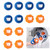 12 Pcs Pet Hair Remover Laundry Balls for Washing Machine Hair Remover for Removing Pet Hair Lint Hair