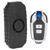 Bike Alarm Wireless Vibration Motion Sensor Waterproof Motorcycle Alarm Remote Electric Bicycle Alarm Black 1 Remote Control