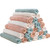 Soft Fluffy Towels Coral Fleece Cleaning Cloth Kitchen Dish Towels Water Absorbent Fast Drying Multipurpose Soft Lint Free Towels for Spa Hotels Home