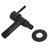 Household Stainless Steel Black Quick Single Cold Faucet Washing Machine Water Tap G1/2in Male ThreadBlack Short Washing Machine Tap G1/2in Male Thread