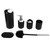 Bathroom Accessories Elegant Bathroom Set Toothbrush Holder Trash Can Soap Dish