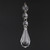 DIY Transparent Acrylic Ball Bead Hanging Pendant Decoration Ornament Accessory (F)