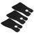 3PCS Waterproof Men Beard Catcher Beard Cutting Shaving Cape Apron Home Hair Styling ToolBlack