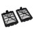 2pcs Vacuum Filter High Efficiency Replacement Vacuum Cleaner Filter for VC6 VC6100 VC6150 VC6200 VC6300