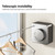 Hidden Retractable Clothesline Outdoor Indoor 13.78 Feet Heavy Duty Steel Wall Mount Drying Rack Clothes Line Laundry Line Portable No Drilling Travel Clothesline Rope with Secure Lock System
