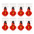 10PCS Chicken Waterer Cup Red Automatic Water Feeder Easy Install Hygienic Versatile Chicken Drinker for Duck Goose
