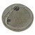 Pet Memorial Stone Paw Print and Belt Decoration Resin DIY Lettering Pet Headstone Grave Marker for Dogs Cats Moss