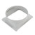 Air Conditioner Hose Coupler Square Support Clockwise Counterclockwise Threads 5.9in Caliber Tube Connector for Home