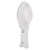Fast Remove Fish Skin Scraping Brush Plastic Scraper Kitchen Cleaning Fishes Knife(White)