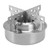 Outdoor Portable Camping Stove Stainless Steel Mini Backpacking Stove for Camping Hiking Backpacking BBQ A
