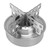 Outdoor Portable Camping Stove Stainless Steel Mini Backpacking Stove for Camping Hiking Backpacking BBQ A