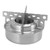 Outdoor Portable Camping Stove Stainless Steel Mini Backpacking Stove for Camping Hiking Backpacking BBQ A