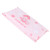 Cooling Pillow Folding Temperature Reduction Ice Crystal Napping Pillow for Children AdultsLittle Girl Pink Background