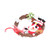 Christmas Door Wreath PVC Christmas Garland Ornament No Assembly Required Do Not Fade Easy to Clean Christmas Window WreathsSanta Claus