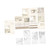 45 Sheets Sticky Notes Set Light Shadow Themed Exquisite DIY Self Adhesive Note Stickers for School Warm Dream