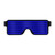 USB Chargeable LED Light Glasses Smart Glasses Fashionable Luminous Eyeglasses Glowing Glasses for Daily Decoration Bar Club KTV Party Costumes Blue