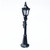2Pcs Miniature Christmas Street Lamp Post Park Bench Seat Mini Street Light Model Dollhouse Xmas Village Pathway Fairy Garden Accessories